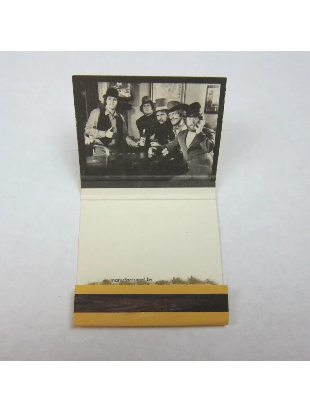 4 Matchbook Covers Tarr & Feathers Saloon, Lost Mine, Antique A, Shirt Tail CA